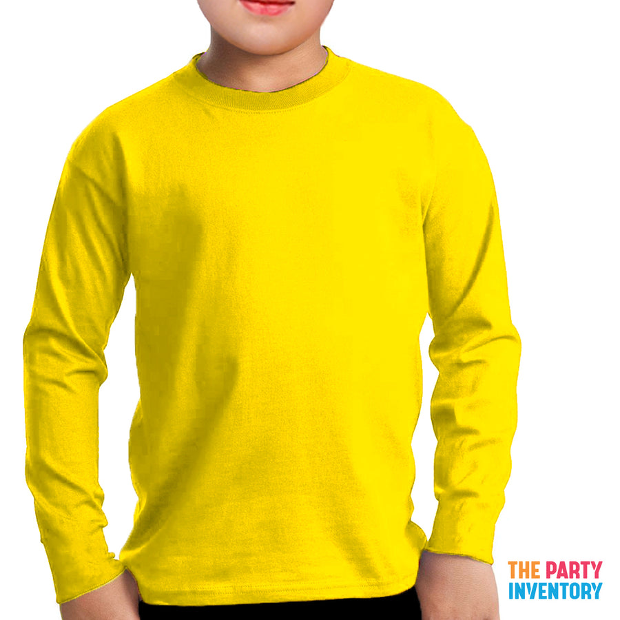 Children's Long Sleeve Top (Yellow)