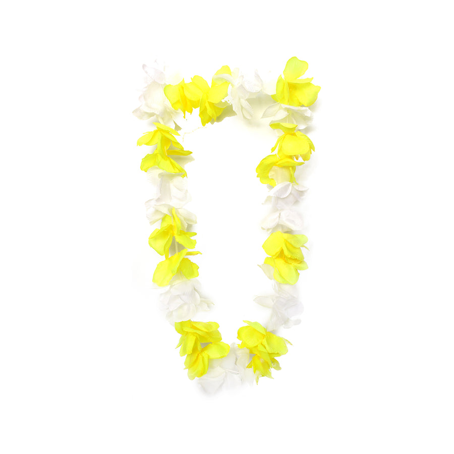 Hawaiian Lei (White & Yellow)