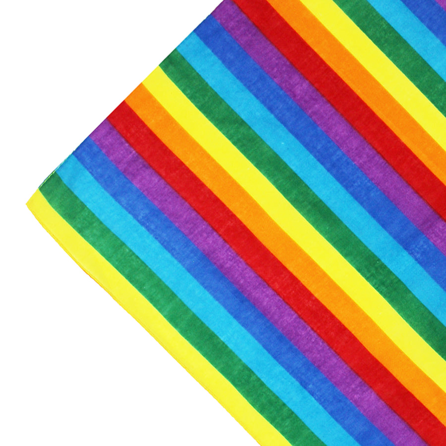 Rainbow Patterned Bandana