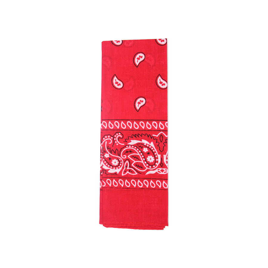 Paisley Bandana (Red)