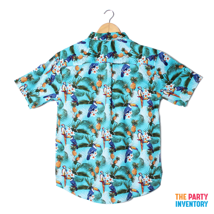 Adult Hawaiian Shirt (Tropical Birds)