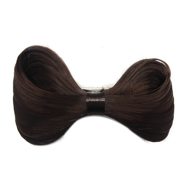 Brown Popstar Bow Hair Clip