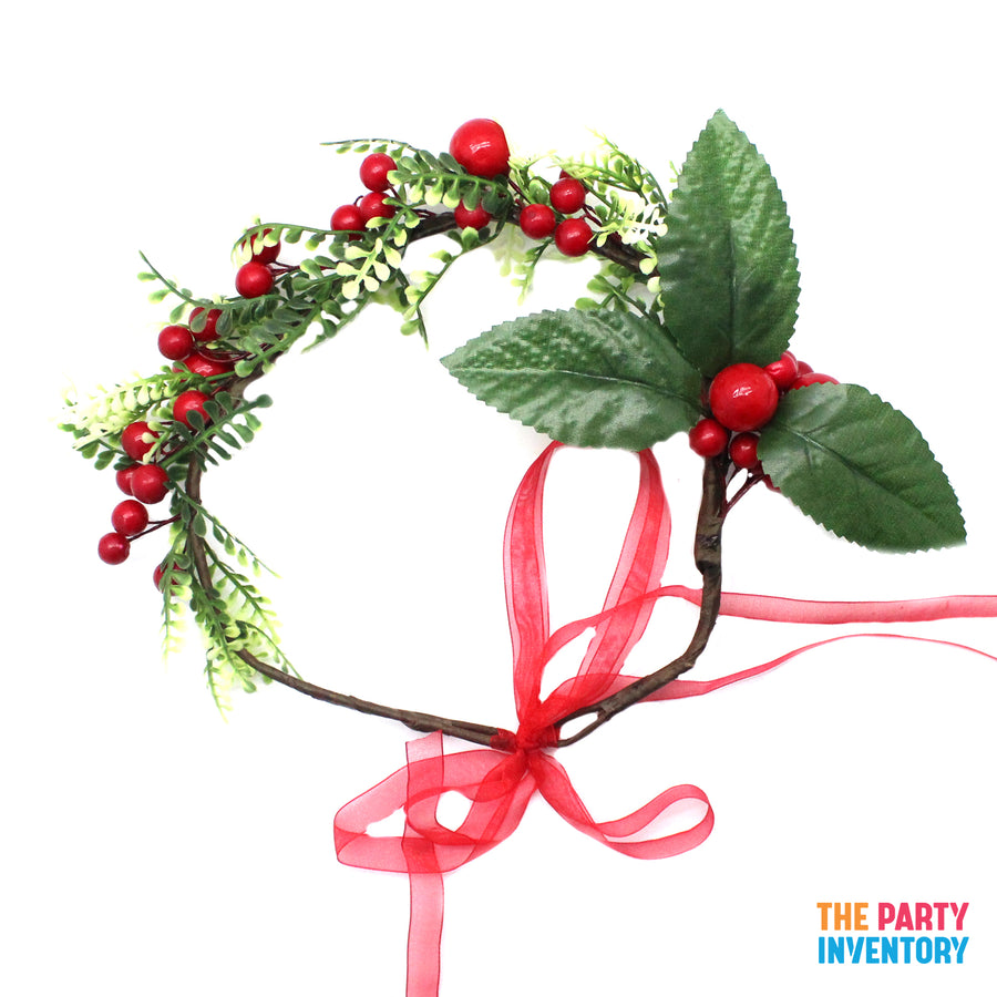 Christmas Flower Crown