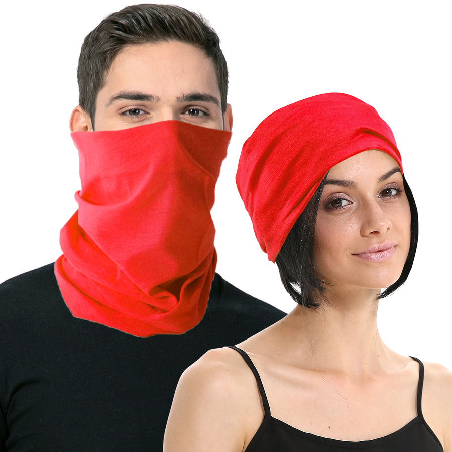 Red Tube Bandana