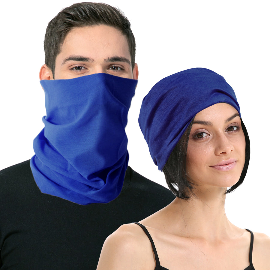 Dark Blue Tube Bandana