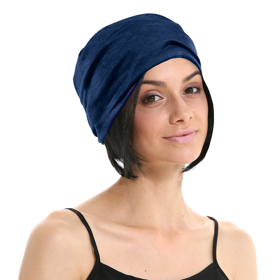 Navy Blue Tube Bandana