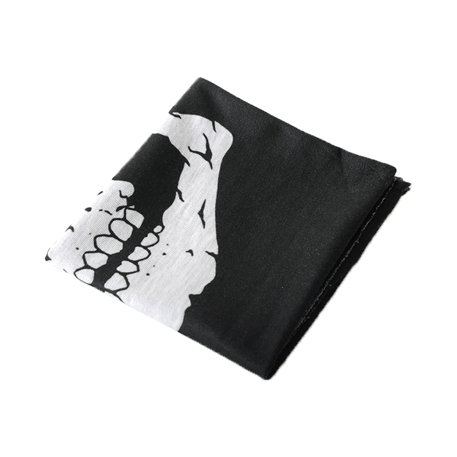 Skull Mouth Black Tube Bandana