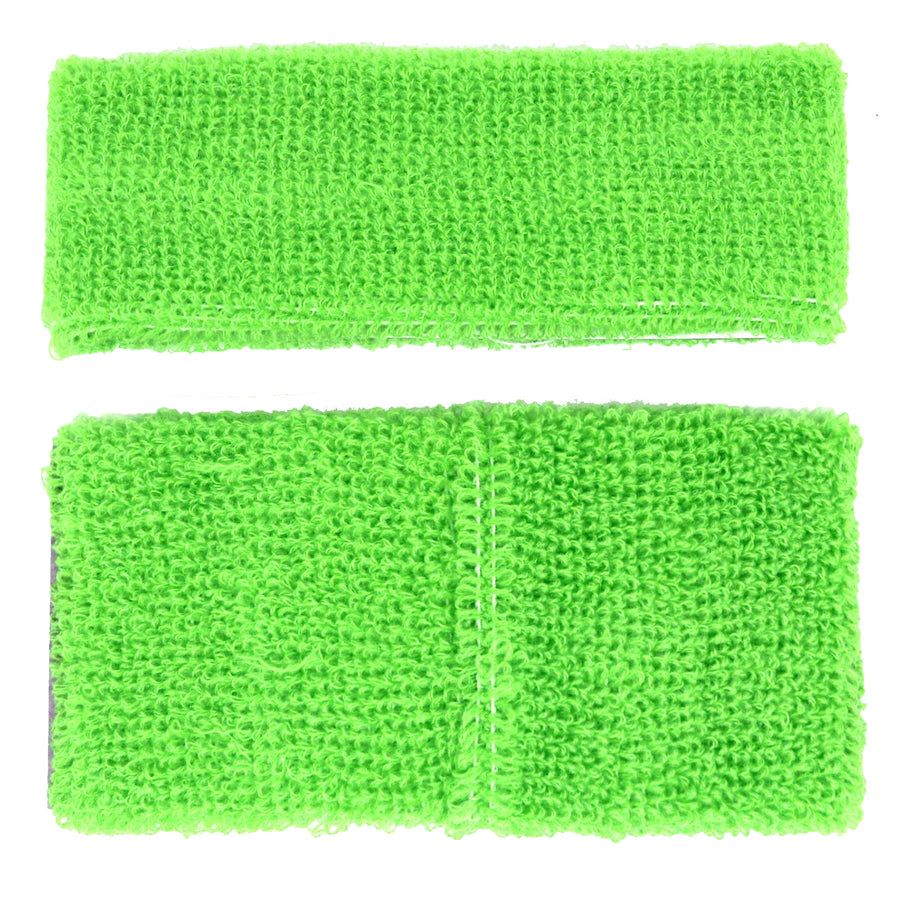 Sweatband & Wristband Set (Green)