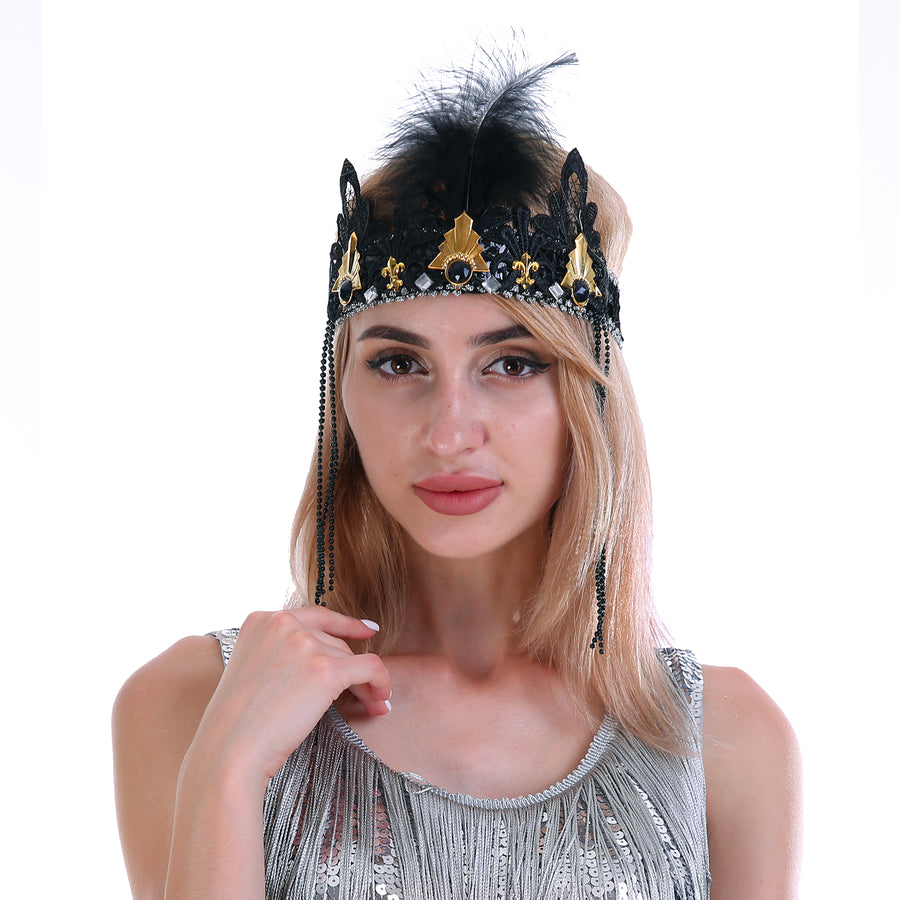 Deluxe Flapper Headpiece