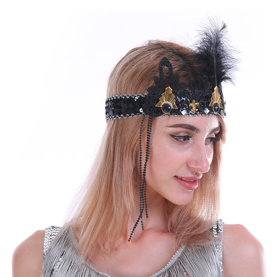 Deluxe Flapper Headpiece