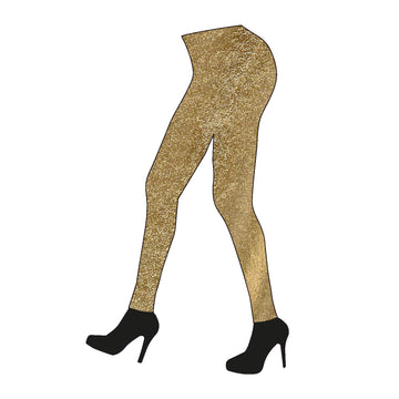 Metallic Leggings (Gold)