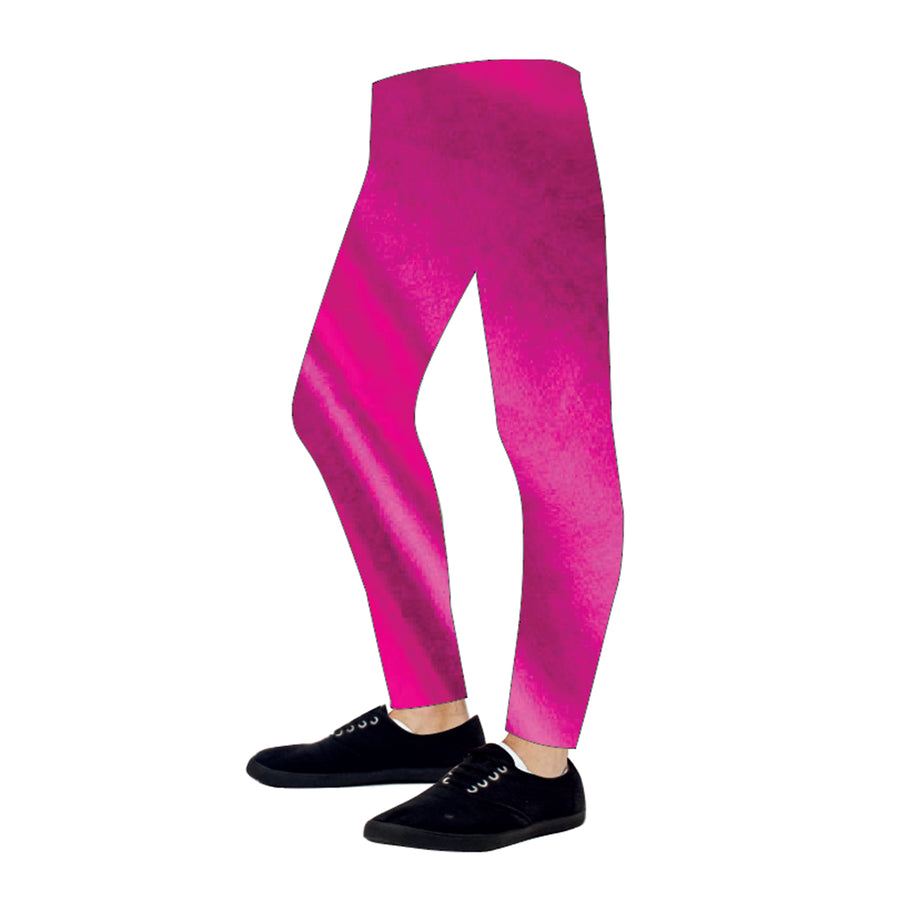 Children's Metallic Leggings (Pink)