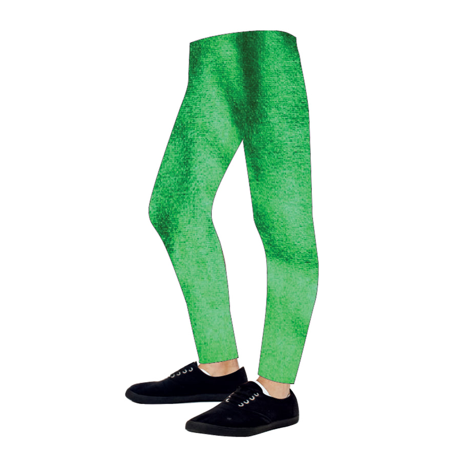 Metallic Leggings (Green)