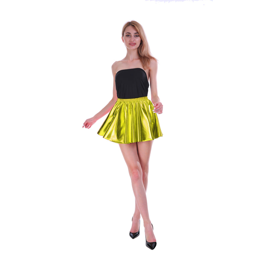 Gold Metallic Skirt (Kids/Adults)