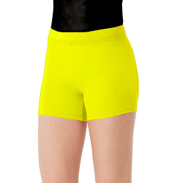 Fluro Yellow Hot Pants