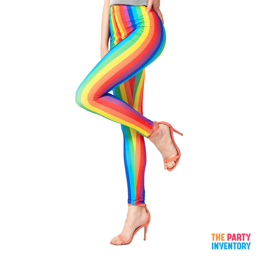 Rainbow Stripe Leggings