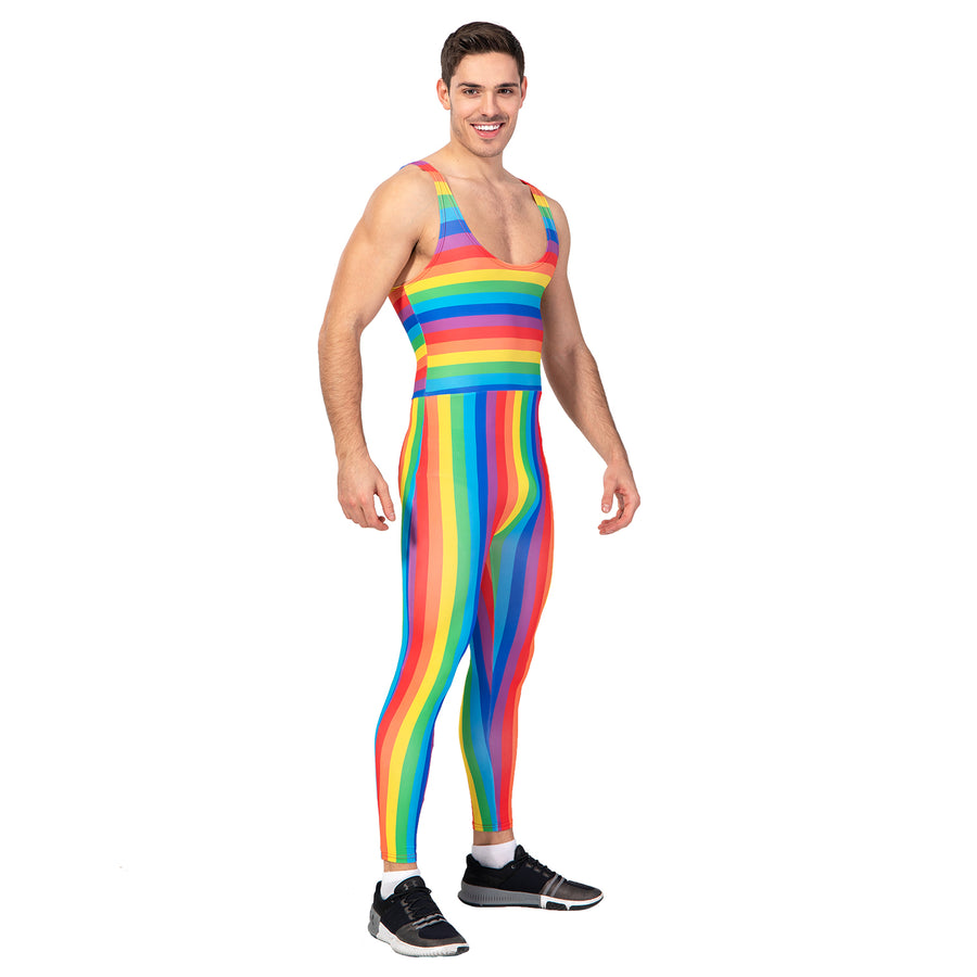 Rainbow unitard 