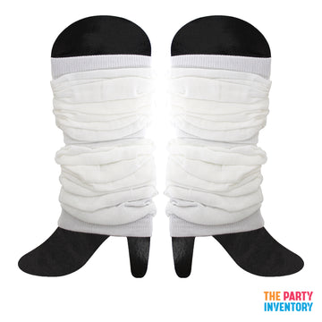 Ultra White Leg Warmers