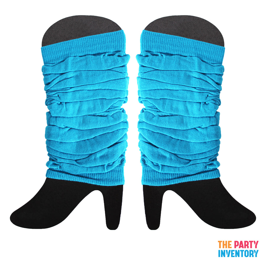 Light Blue Leg Warmers