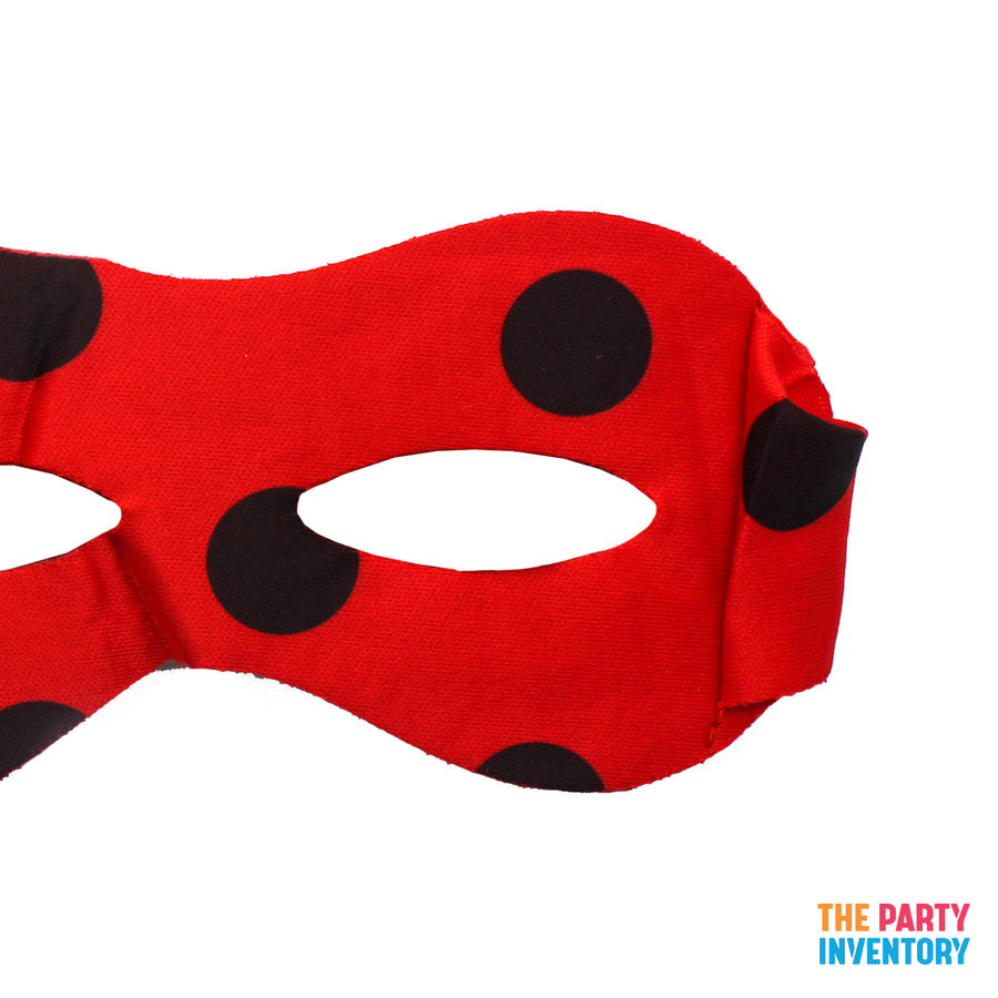 Red Ladybug Eye Mask