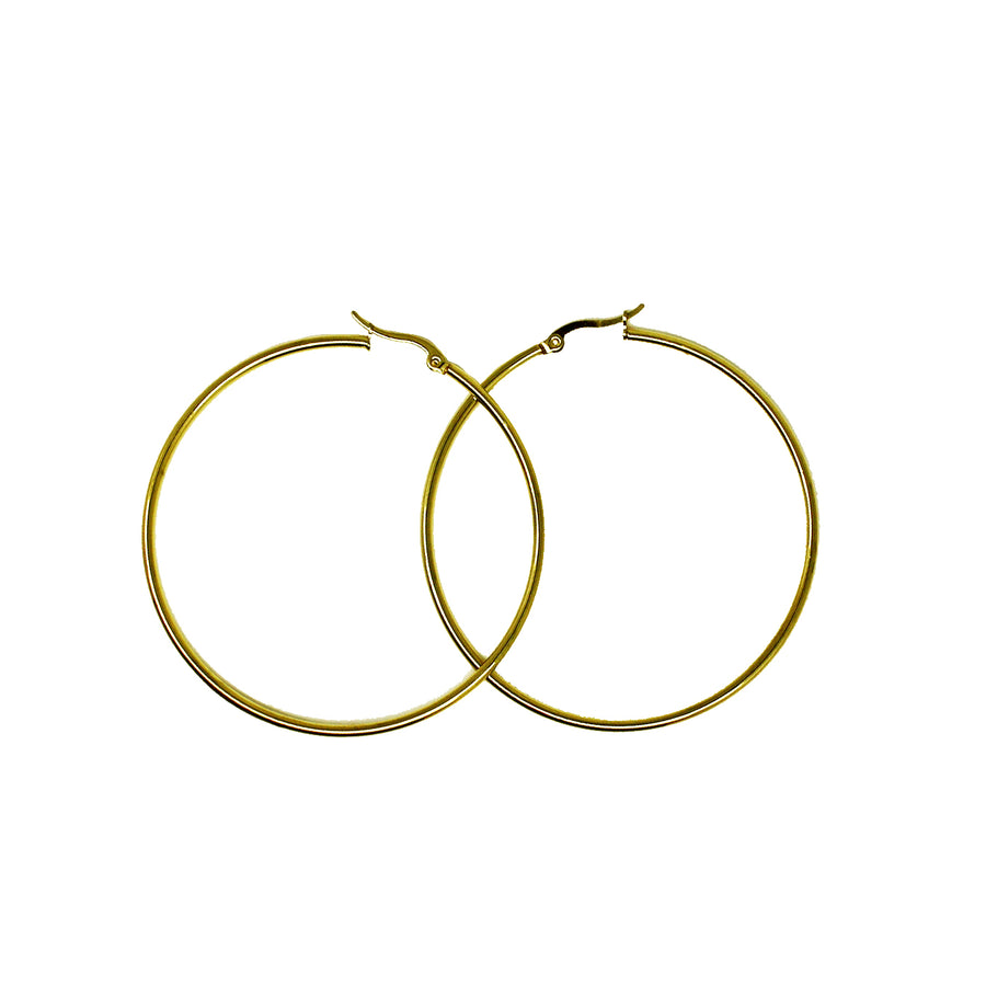 Gold Hoop Earrings