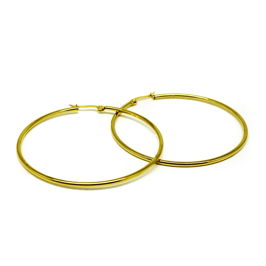 Gold Hoop Earrings