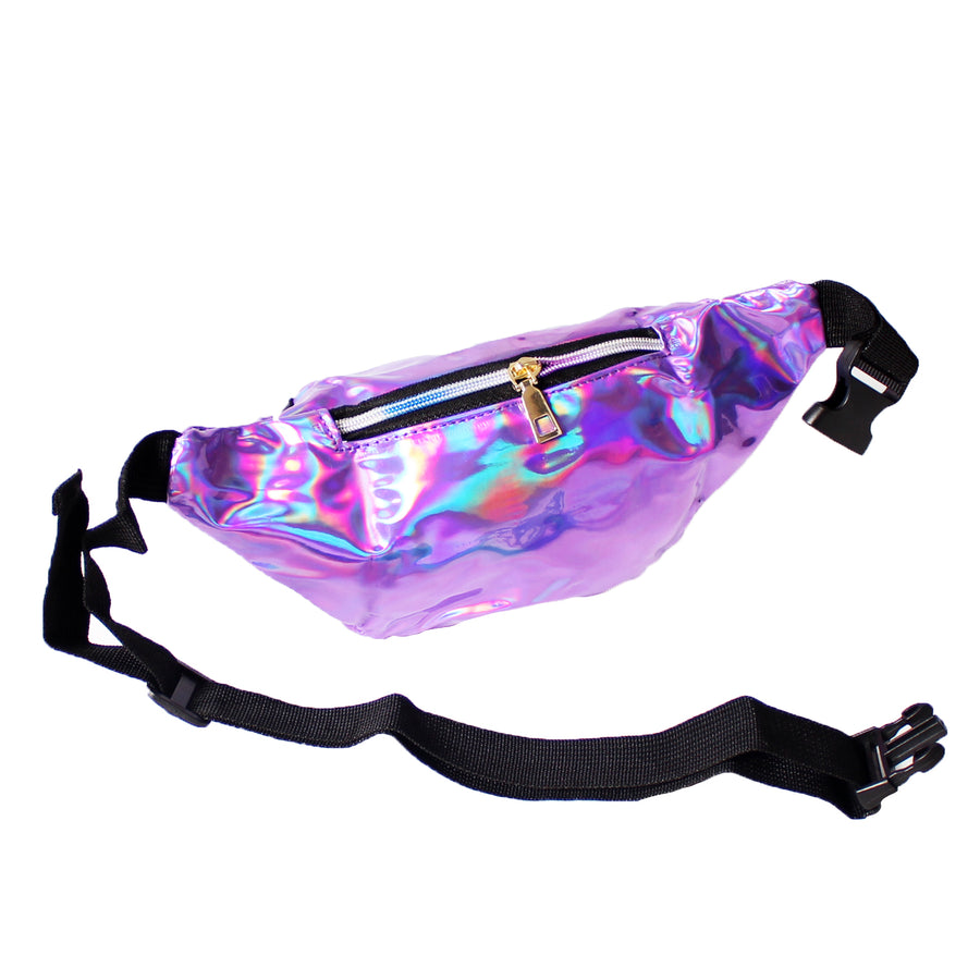 Purple Iridescent Bum Bag