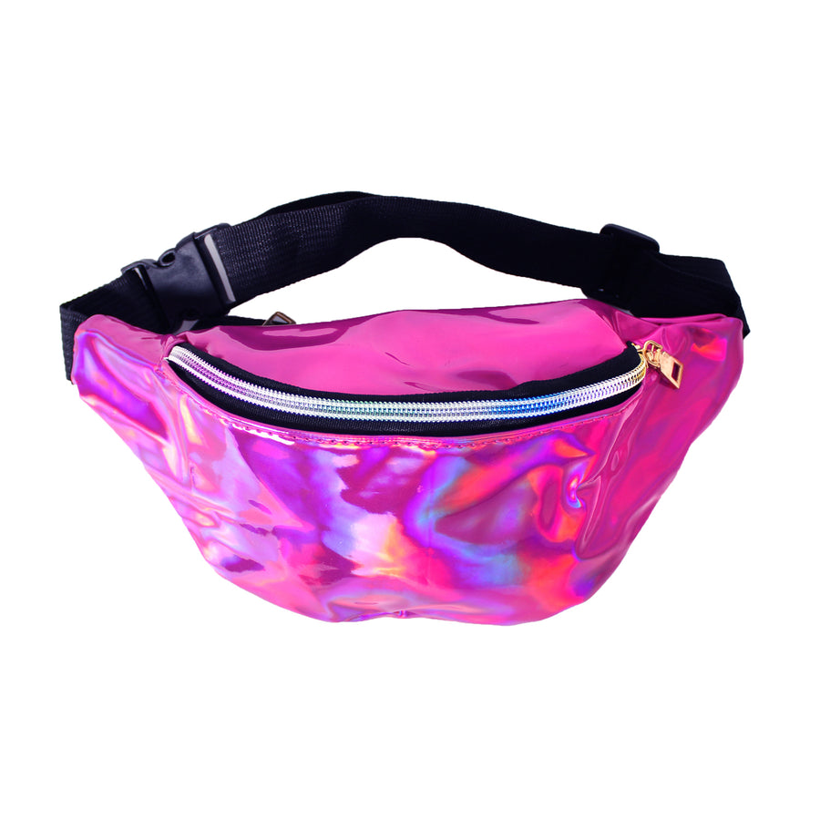 Hot Pink Iridescent Bum Bag