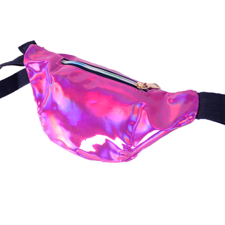 Hot Pink Iridescent Bum Bag