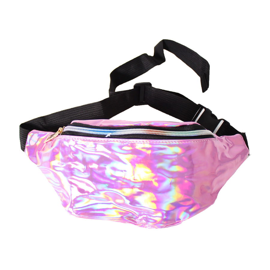 Light Pink Iridescent Bum Bag