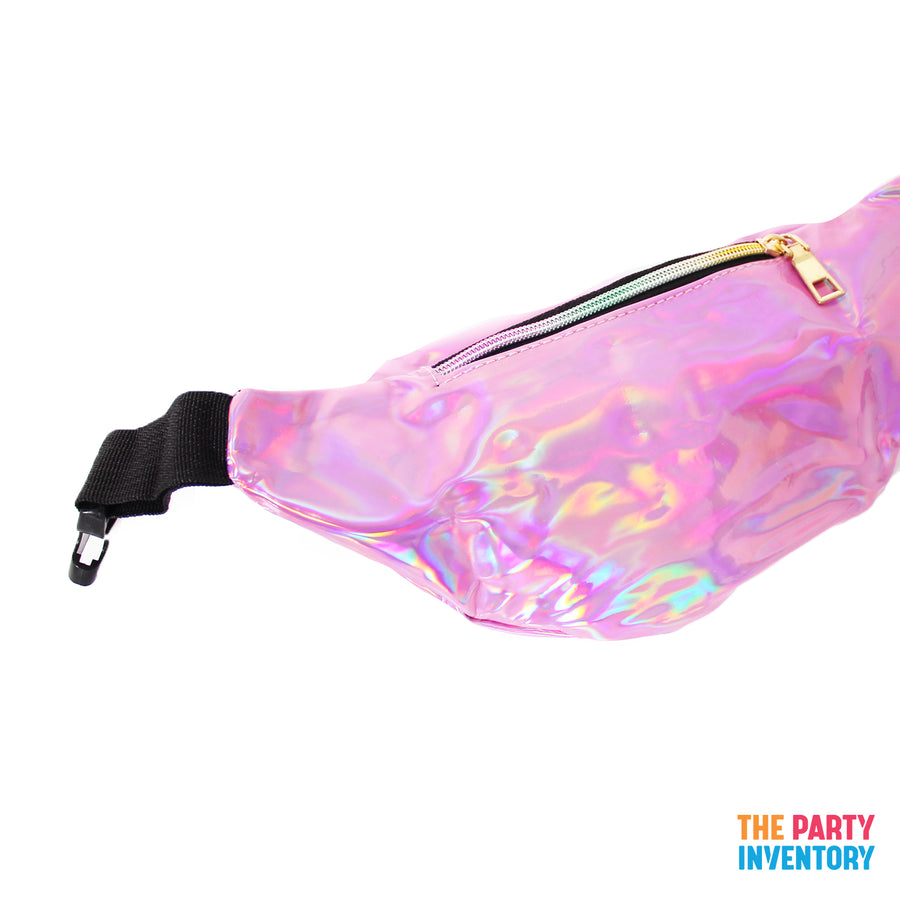 Light Pink Iridescent Bum Bag