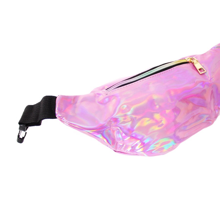 Light Pink Iridescent Bum Bag