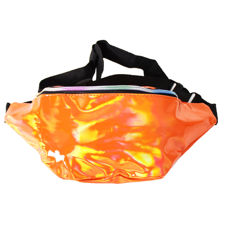 Orange Iridescent Bum Bag