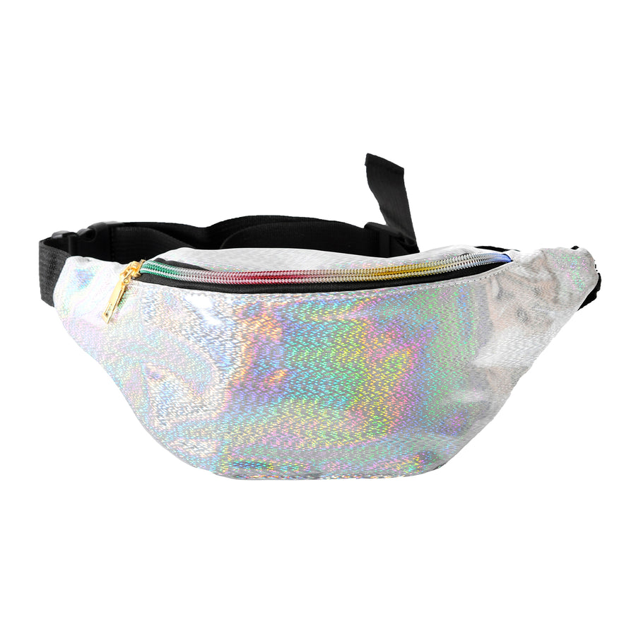 Silver Hologram Bum Bag