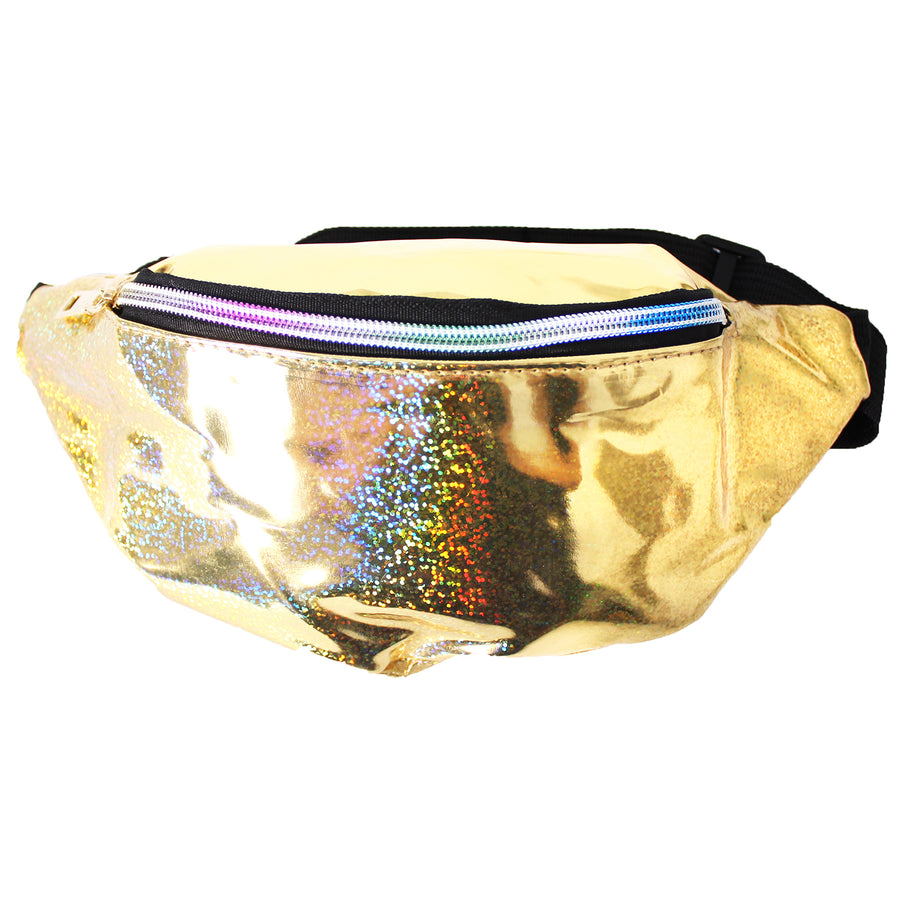 Gold Hologram Bum Bag