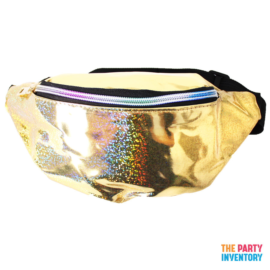 Gold Hologram Bum Bag