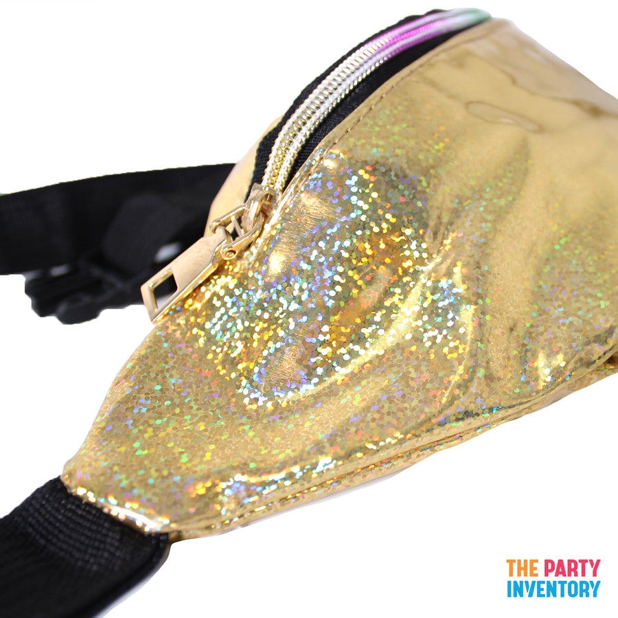 Gold Hologram Bum Bag