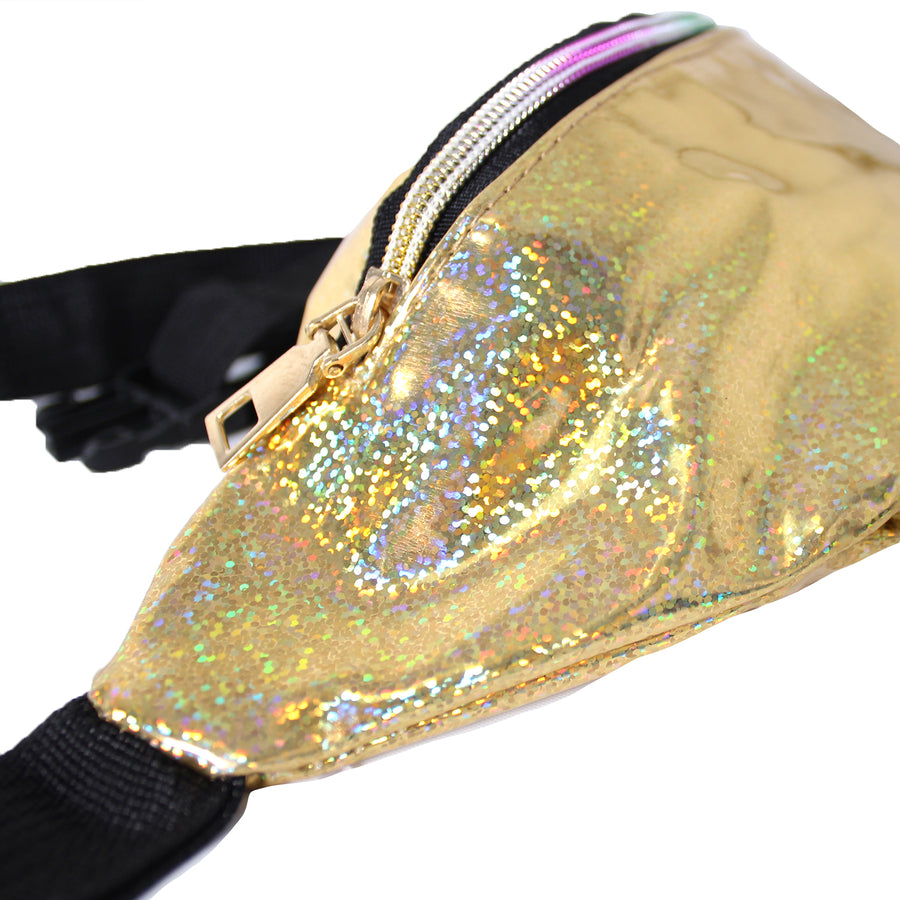 Gold Hologram Bum Bag