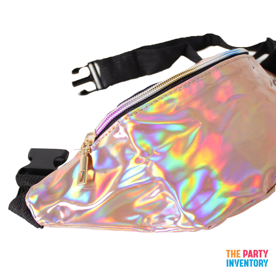 Rose Gold Iridescent Bum Bag