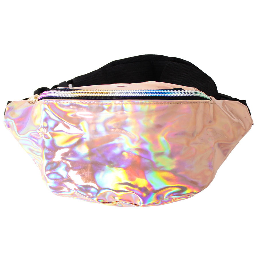 Rose Gold Iridescent Bum Bag