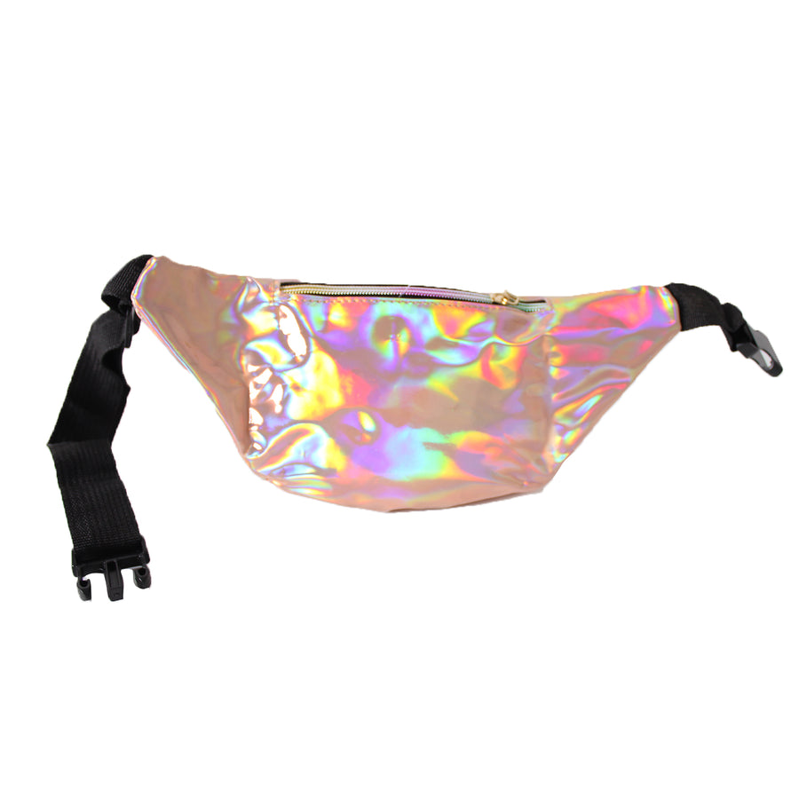 Rose Gold Iridescent Bum Bag