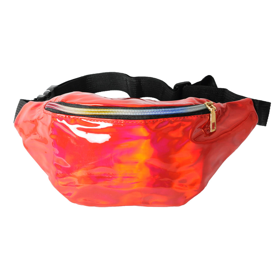 Red Iridescent Bum Bag