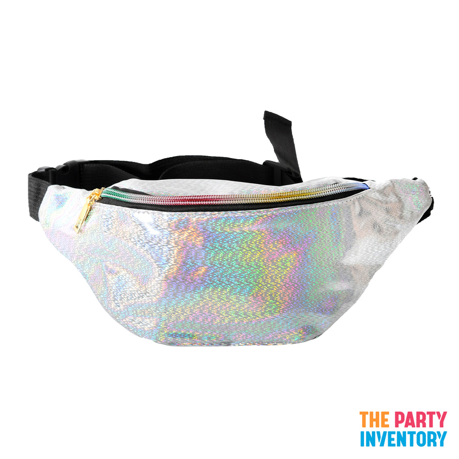 Silver Hologram Bum Bag