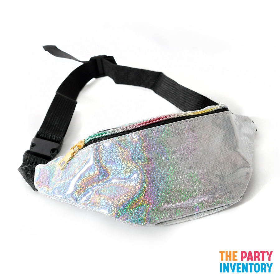 Silver Hologram Bum Bag