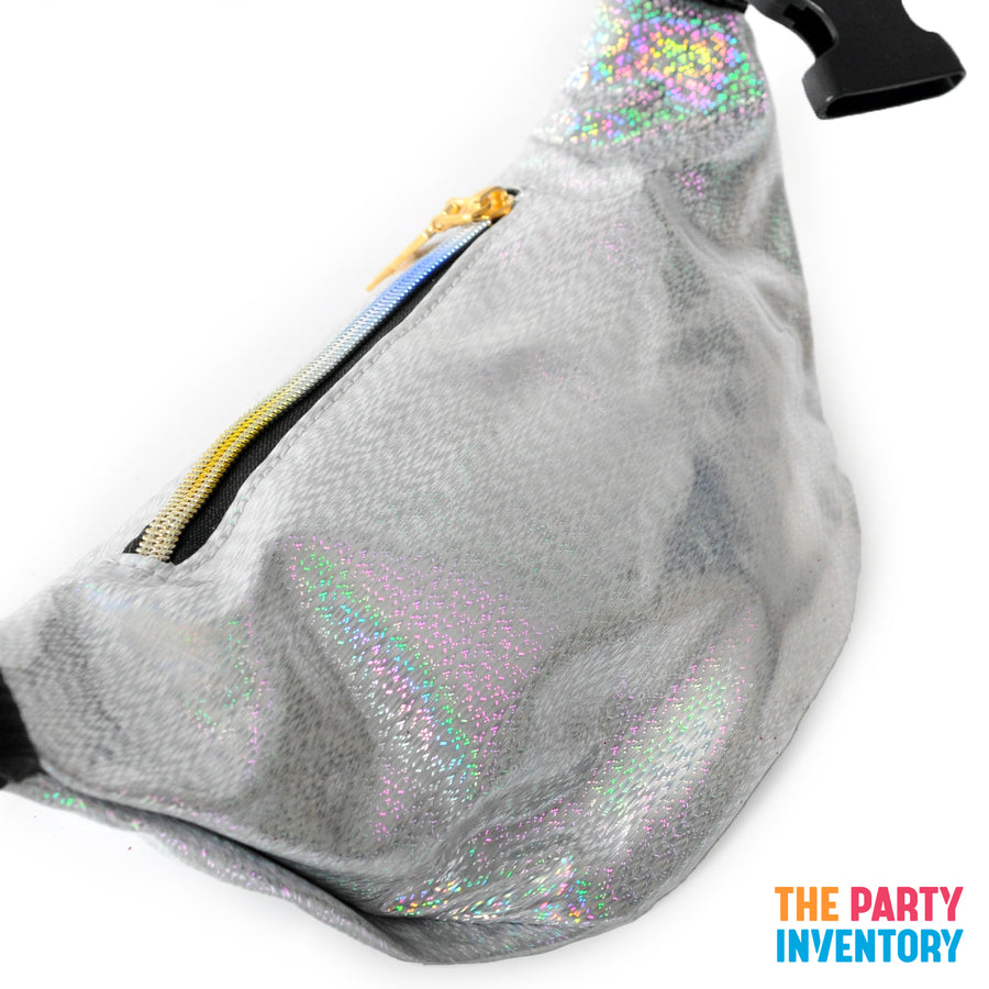 Silver Hologram Bum Bag