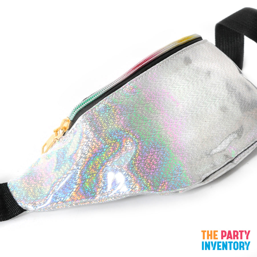 Silver Hologram Bum Bag