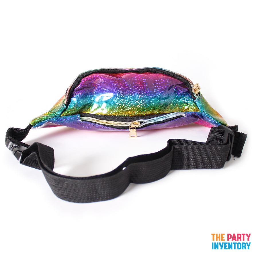 Rainbow Iridescent Bum Bag