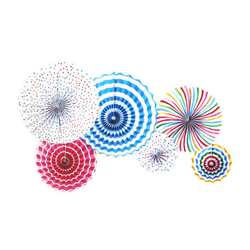 Mixed Decoration Fans (Light Colours)