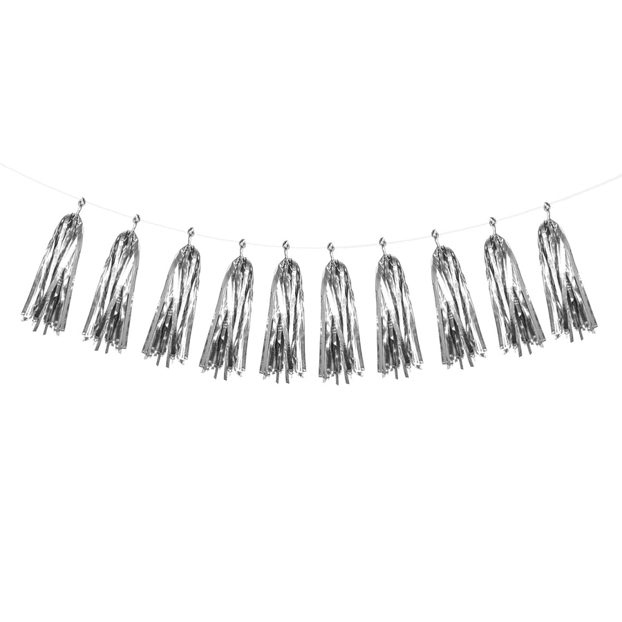 Metallic Tassels (Silver)