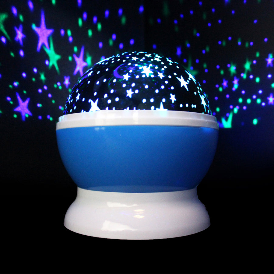 Rotating Star Projection Lamp